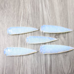 5 Opalite Ornamental Spearheads  #8652 Arrowhead