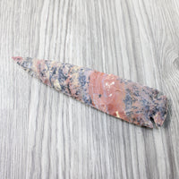 1 Stone Ornamental Spearhead  #0752 Arrowhead