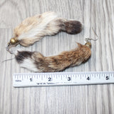 Bobcat Tail Earrings  #6661  Mountain Man Earrings