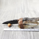 Alligator Head Handle Obsidian Blade Ornamental Knife #7553 Mountain Man Knife
