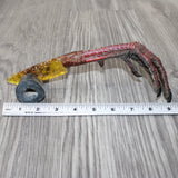 Turkey Foot Handle Glass Blade Ornamental Knife #1761    Mountain Man Knife a