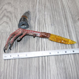 Turkey Foot Handle Glass Blade Ornamental Knife #1761    Mountain Man Knife a