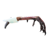 Turkey Foot Handle Opalite Blade Ornamental Knife #9253 Mountain Man Knife