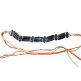 1 Bone Hairpipe Bead Choker  #3061        Mountain Man Jewelry