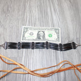 1 Bone Hairpipe Bead Choker  #3061        Mountain Man Jewelry