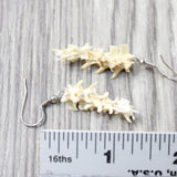 Rattlesnake Vertebrae  Earrings  #6253  Mountain Man Earrings