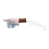 Coyote Jaw Handle Stone Blade Ornamental Knife #1262    Mountain Man Knife