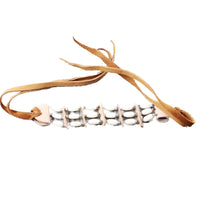 1 Bone Hairpipe Bead Arm Band  #3053  Mountain Man Jewelry