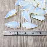 75 Large Opalite Ornamental Arrowheads  #0861      Arrowhead