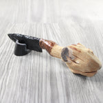 Grapevine Wood Handle Obsidian Blade Ornamental Knife #0553 Mountain Man Knife z