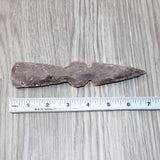 1 Stone Ornamental Tomahawk Head #2762       Agate Jasper Ax Axe Hatchet