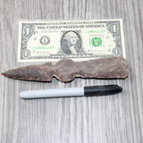 1 Stone Ornamental Tomahawk Head #2762       Agate Jasper Ax Axe Hatchet