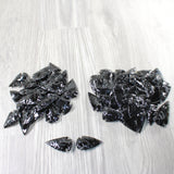 50 Large Obsidian Ornamental Arrowheads  #5853    Spearhead