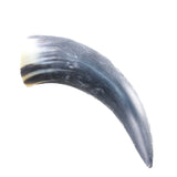 1 Raw Unfinished Cow Horn # 5953  Natural Colored