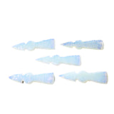 5 Opalite Ornamental Tomahawk Heads  #9953    Axe Hatchet Ax