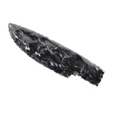 1 Obsidian Ornamental Knife Blade  #5053    Mountain Man Knife