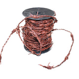 25 Yards of Leather Barbed Wire Antique Brown  Color  # 2562
