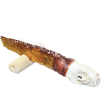 Mink Skull Handle Glass Blade Ornamental Knife #34462    Mountain Man Knife a