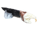 Muskrat Skull Handle Obsidian Blade Ornamental Knife #0462  Mountain Man Knife b