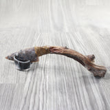 Ghostwood Handle Stone Blade Ornamental Knife #33754    Mountain Man Knife