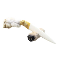 Rabbit Foot Handle Bone Blade Ornamental Knife #23454    Mountain Man Knife