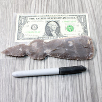 1 Stone Ornamental Tomahawk Head #4854        Ax Axe Hatchet