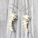 Rattlesnake Vertebrae  Earrings  #6854  Mountain Man Earrings