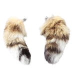 Bobcat Tail Earrings  #6054  Mountain Man Earrings