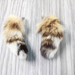 Bobcat Tail Earrings  #6054  Mountain Man Earrings