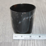 1 Small Horn Glass #5862       Medieval Tankard Double Shot Glass