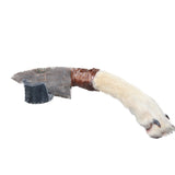 Coyote Handle Stone Blade Ornamental Knife #1962    Mountain Man Knife