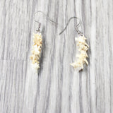 Rattlesnake Vertebrae  Earrings  #6154  Mountain Man Earrings
