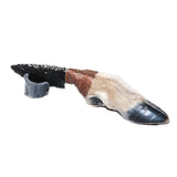 Deer Foot Handle Obsidian Blade Ornamental Knife #7262  Mountain Man Knife