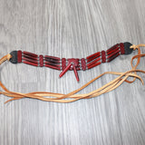 1 Bone Hairpipe Bead Choker  #3462        Mountain Man Jewelry