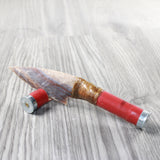 Shotgun Shell Handle Stone Blade Ornamental Knife #73954    Mountain Man Knife