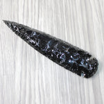 1 Obsidian Ornamental Spearhead  #1854     Arrowhead