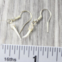 Rattlesnake Fang Earrings  #4154  Mountain Man Earrings