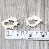 Rattlesnake Vertebrae  Earrings  #4263  Mountain Man Earrings