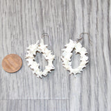 Rattlesnake Vertebrae  Earrings  #4263  Mountain Man Earrings