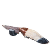 Deer Foot Handle Stone Blade Ornamental Knife #9363    Mountain Man Knife