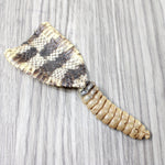 Rattlesnake Rattle With Skin Attached  #9854       Taxidermy Diamondback Sidewinder