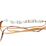 1 Bone Hairpipe Bead Choker  #3954        Mountain Man Jewelry
