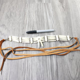 1 Bone Hairpipe Bead Choker  #3954        Mountain Man Jewelry