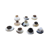 10 Agate Eyes   #6643 Naturally Formed