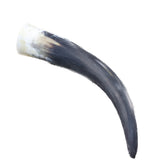 1 Raw Unfinished Cow Horn #4943 Natural Colored