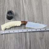 Deer Jaw Handle Opalite Blade Ornamental Knife #1844 Mountain Man Knife