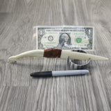 Coyote Jaw Handle Bone Blade Ornamental Knife #1044 Mountain Man Knife