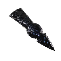 1 Obsidian Ornamental Tomahawk Head #6344  Ax Axe Hatchet