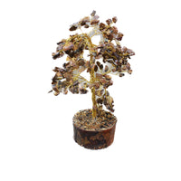 1 Medium Tiger Eye Chip Tree About 9 Inches Tall #3344