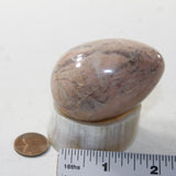 1 Rhodonite Egg  138 Grams #3833